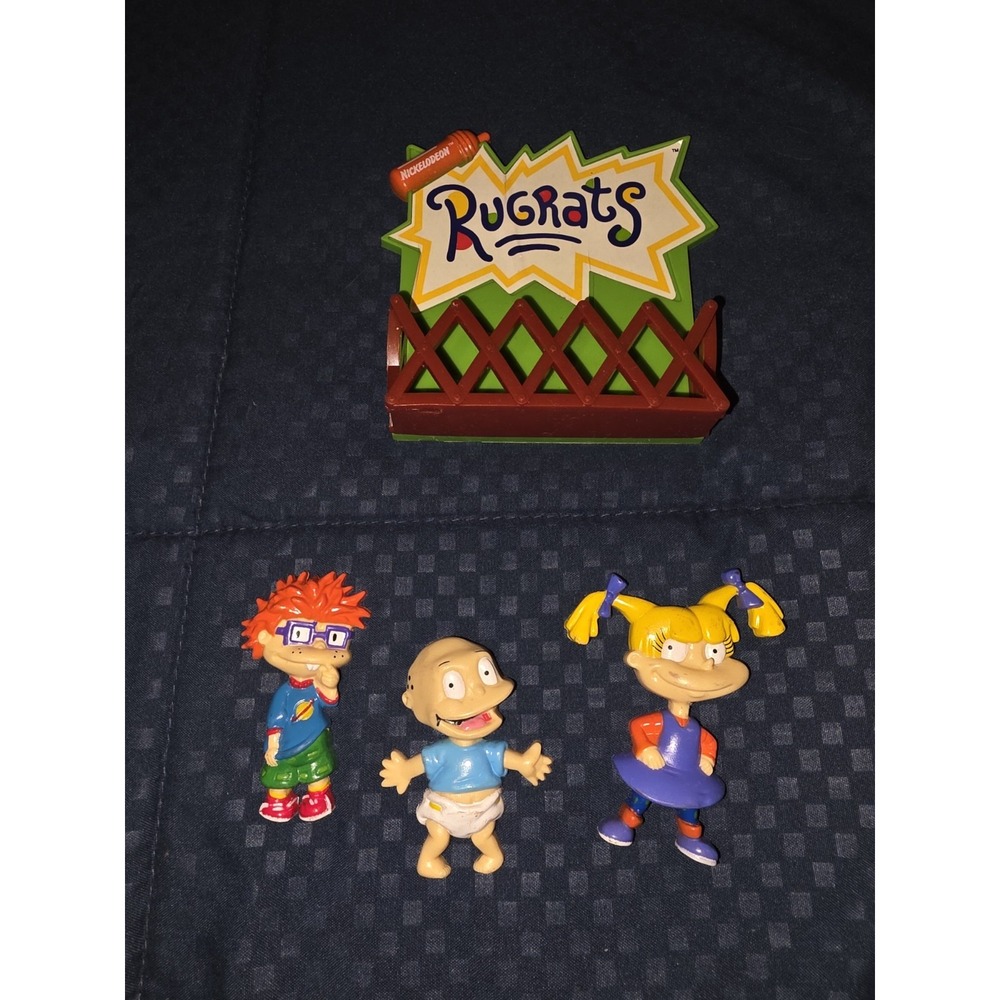 Nickelodeon Rugrats Memo Buddy Magnet Set Chucky Tommy Angelica 2002
